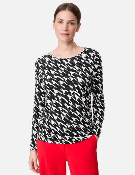 Gerry Weber Edition t-shirt lange mouw  370100-44047-01130 3