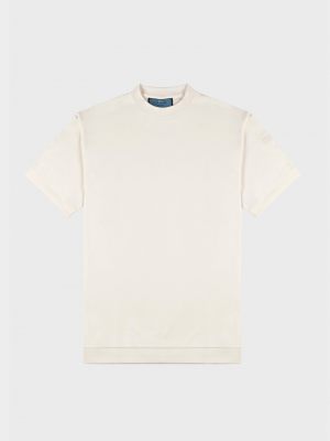 Club24 basic  freedom fit tee-white smoke