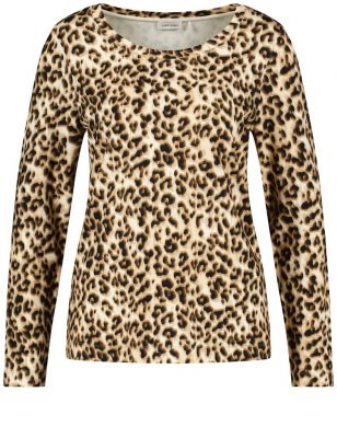 Gerry Weber t-shirt lange mouw  470215-35016-09188