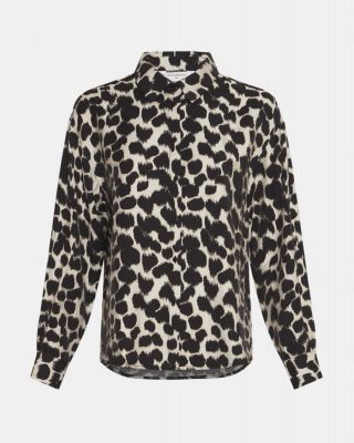 MSCH COPENHAGEN blouse  18787-oatmeal animal