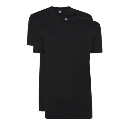 Alan Red t-shirt ronde hals  3129-99 Black