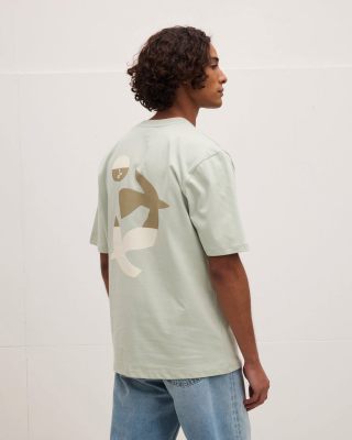 The Goodpeople t-shirt  Titan 25010919-8100 Mint green 2