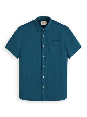 Scotch & Soda overhemd korte mouw  177148-6938 1