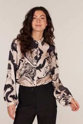 Jansen Amsterdam blouse  CAROLA W24-131 1