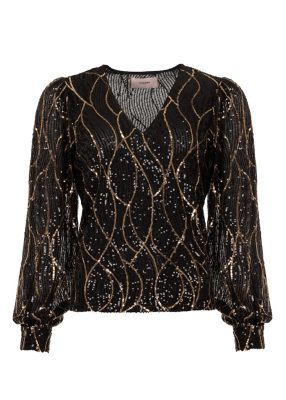 Freebird top  Toronto Jer-Sequins-Mesh-24-4-1108