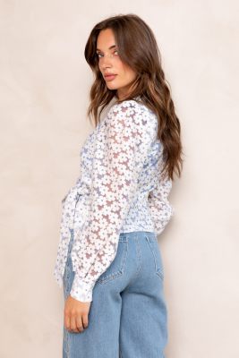 Freebird blouse  Bianca Wv-Daisy-Vis-25-1-168 3