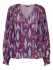 Deep Wisteria/Wild ikat